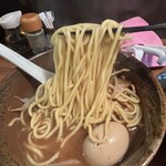 中華そば 志の田 - 麺リフト。