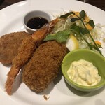 ニユートーキヨービヤホール - シーフードMIXフライ¥1,580-