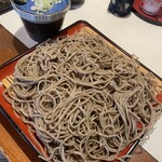 奥信濃 まぼろしのそば処 富倉そば - もりそば大盛り！　1120円。