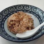 鬼そば 藤谷 - 鬼塩チャーハン　600円。昔ながらのチャーハン。飽きがこない味です。