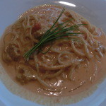 ウニのトマトクリームスパゲッティ（＋５００円）