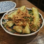 焼き鳥と油そば 大森屋 - 薬物依存きゅうりハーフ￥275