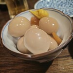 焼き鳥と油そば 大森屋 - 18禁たまご(6個)￥385