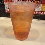 蒙古タンメン中本 - クーポンサービスでウーロン茶無料