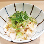 麺匠 ようすけ - ネギ塩チャーシュー丼