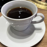 回転焼肉一升びん - サービスのホットコーヒー