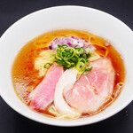 鴨出汁中華そば かわな - 鴨と貝の中華そば（醤油）