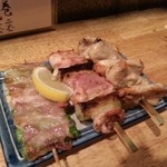 Marucho - アスパラ肉巻き、ねぎま、なんこつ