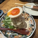 鶏と魚と炭火焼き 燈 - 