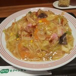 リンガーハット - ピリカラ皿うどん￥990
