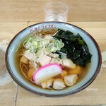 ドライブイン川原 - べづな日のかしわ。まだワガメ入れでんだが？！