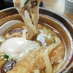 家族庵 - お餅の伸びが凄い