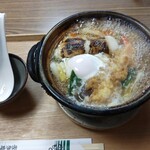 家族庵 - 鍋焼きうどん