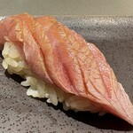 立食い鮨 鮨川 - 生本鮪脳天