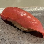 立食い鮨 鮨川 - 生本鮪中とろ