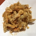 四川食府 - 川エビの唐揚げ（３８０円）２０１４年１２月