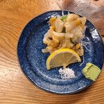 おぐろのまぐろ - つぶ貝刺し