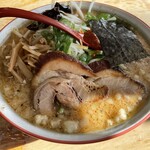 満び - 『辛子味噌らーめん(太麺・こってり)』