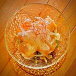 和韓ブランチ 熾き火 - 海老のオニオンマリネ