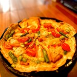 和韓ブランチ 熾き火 - 熾き火パリパリチジミ＜たっぷりベジ＞