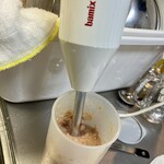 豆虎 - バーミックスでつみれにして