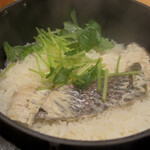 炉端焼き燻銀 - 鯛めし