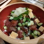 わらやき屋 - 漬けかつおちらし寿司