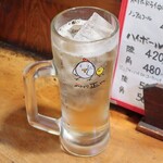 やきとり 正や - 翠ソーダ