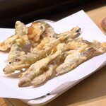 葵 - わかさぎの天ぷら