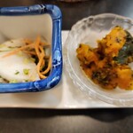 ポチの家 - お通しかぶら  かぼちゃ  お通しだけど…とても美味しい