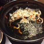 玄水 - 最後は掛け蕎麦