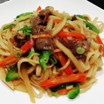 챠하루 - 수제 양고기 볶음 우동