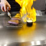 名駅 鉄板焼 牛吟 - 