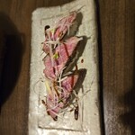 たまり酔家 - 炙り牛のにぎり