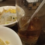 あさくま - ドリンクバーからジンジャーエール！