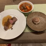 エトワール - ローストビーフとボルシチとお寿司