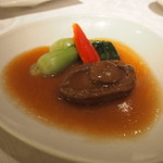 欣葉 - 鮑の煮物