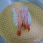 魚べい - えび・甘えび 合い盛 1皿２貫108円