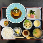 酒徳 - トロさばのみそ煮定食