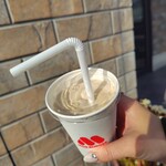 モスバーガー - モスシェイクのコーヒー味｡