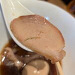 らぁ麺や 嶋 - 鶏の胸肉でしょうか？