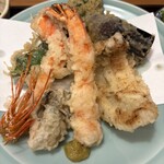 天婦羅いやさか - 冬の天麩羅盛り合わせ