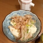 天婦羅いやさか - 冷奴