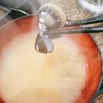 まるみ食堂 - まるみ定食  ¥990(茶碗蒸し付き♪)  しじみのお味噌汁