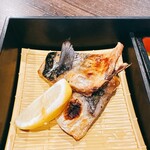まるみ食堂 - まるみ定食  ¥990  塩サバ  焼き立て