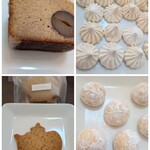 cafe nei - 後日頂いたケーク オ マロン500円、メレンゲクッキー250円、ブールドネージュ350円、紅茶クッキー350円！サクサクだったりしっとりだったり絶品焼き菓子。栗のパウンドケーキは裏側も栗がゴロッと！