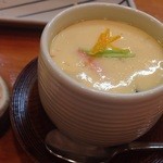 寿し長 - 牡蠣入り茶碗蒸し
