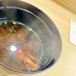 虎ノ門 鮨玄 - 海老の赤だし