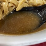 ラーメン二郎 - スープ