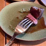 ホテルグランヴィア広島 - 焼き加減も最高で柔らかかったです